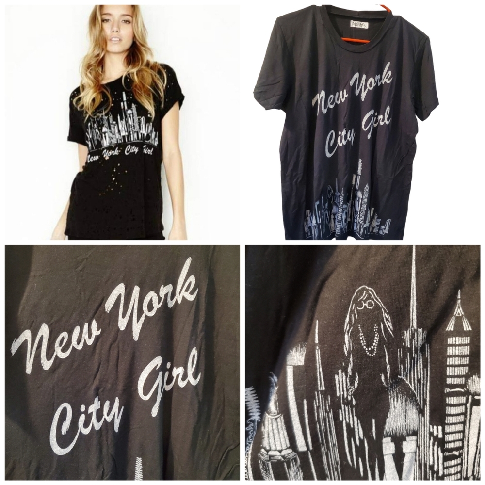 Lauren Moshi NYC Girl tee